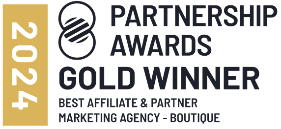 2024 Partnership Awards Gold Winner — Best Affiliate & Partner Marketing Agency, Boutique